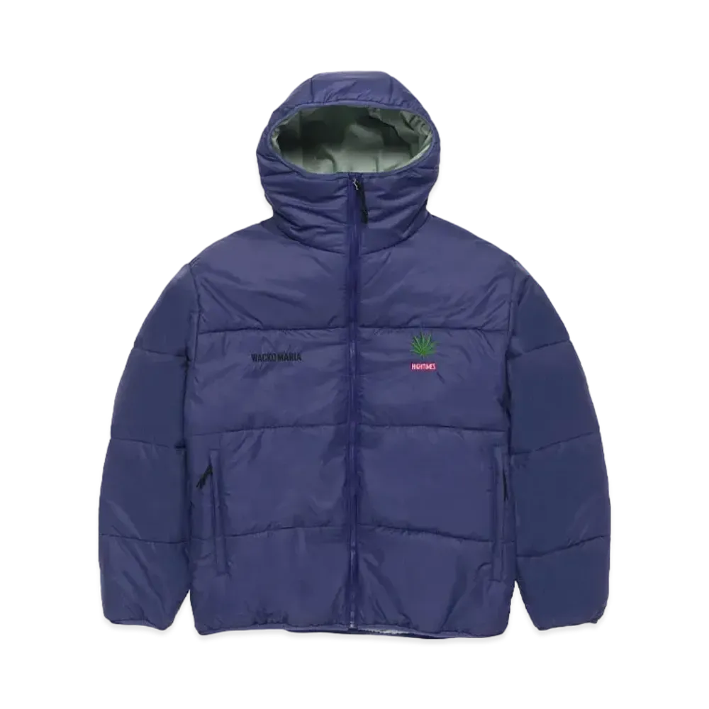 WACKO MARIA x High Times / Padding Jacket "Blue"