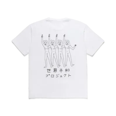 WACKO MARIA WASHED HEAVYWEIGHT T-SHIRT "White"
