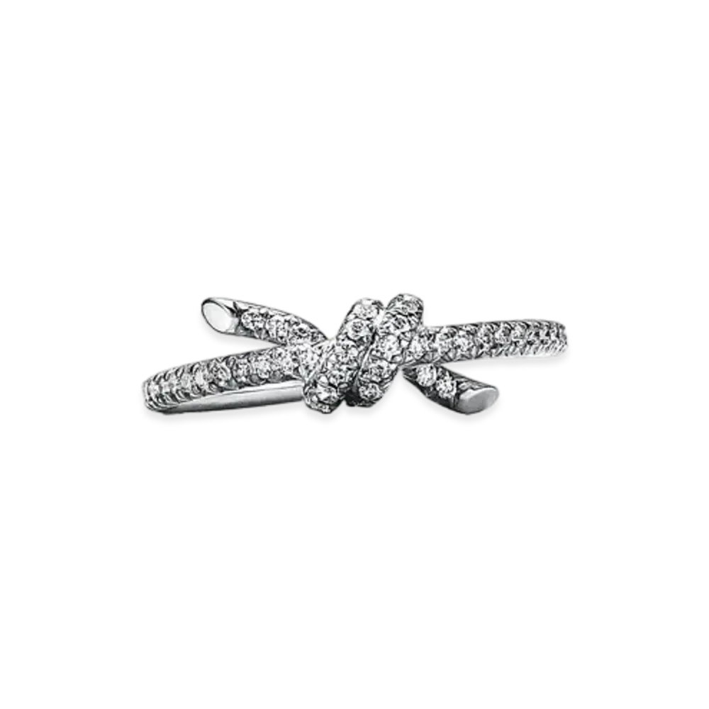 Tiffany & Co. Ring with Diamonds "White Gold"