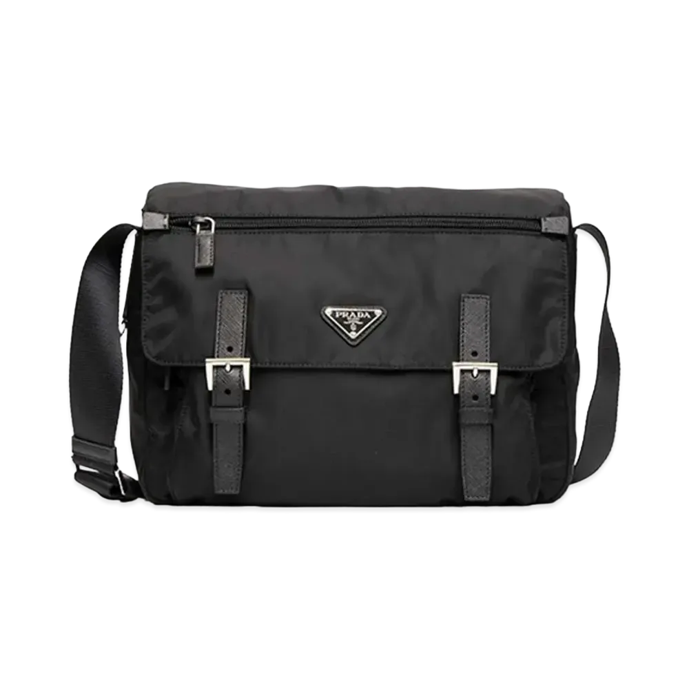 PRADA Re-nylon Shoulder Bag "Black"