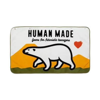 HUMAN MADE FLEECE BLANKET "Olive Drab"