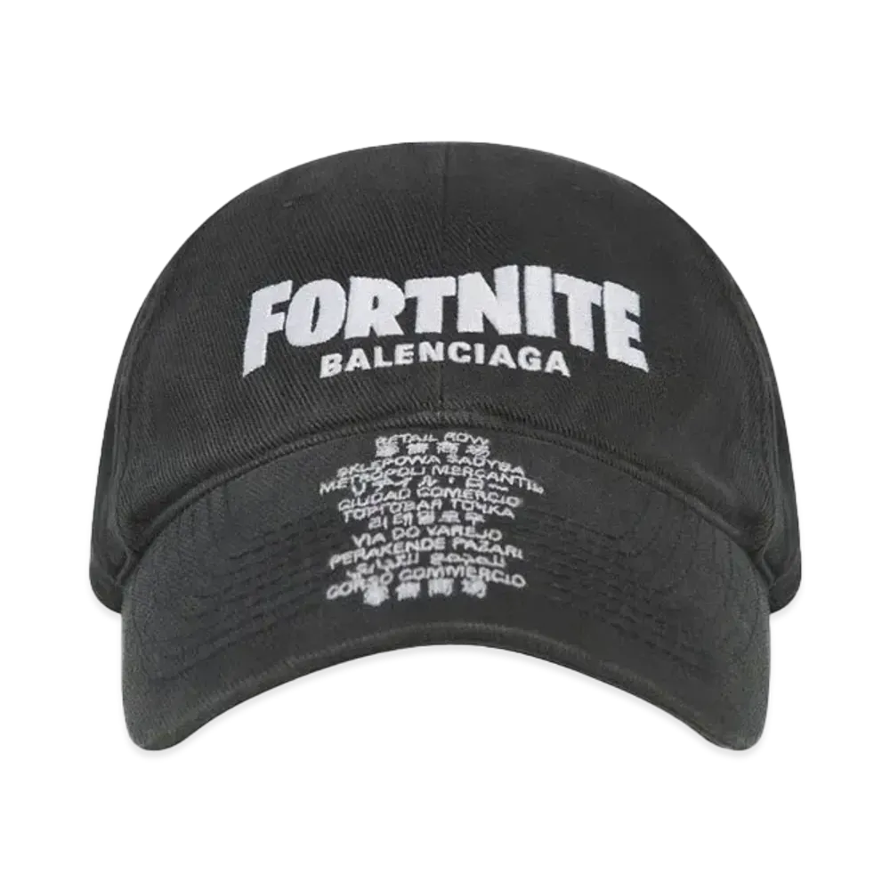 Balenciaga FORTNITE©2021 CAP "Black"