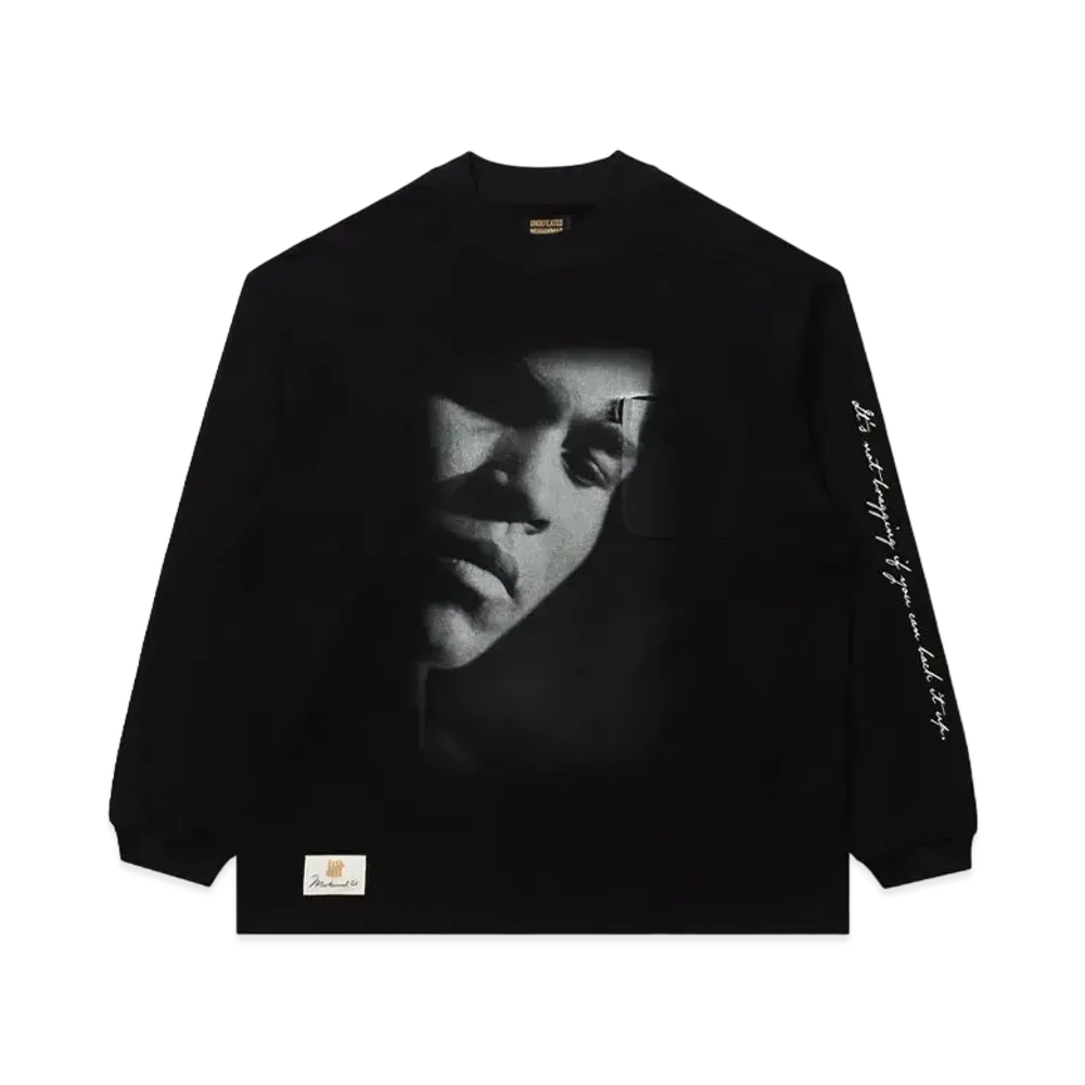 UNDEFEATED x Muhammad Ali Mock Neck L/S Pocket Tee "Black"