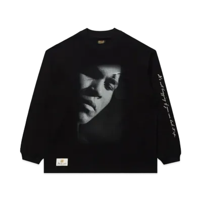 UNDEFEATED x Muhammad Ali Mock Neck L/S Pocket Tee "Black"