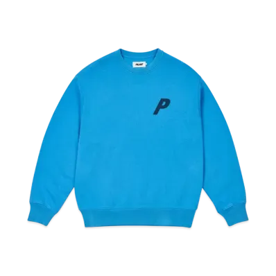 PALACE Pigment P3 Crew "Blue"