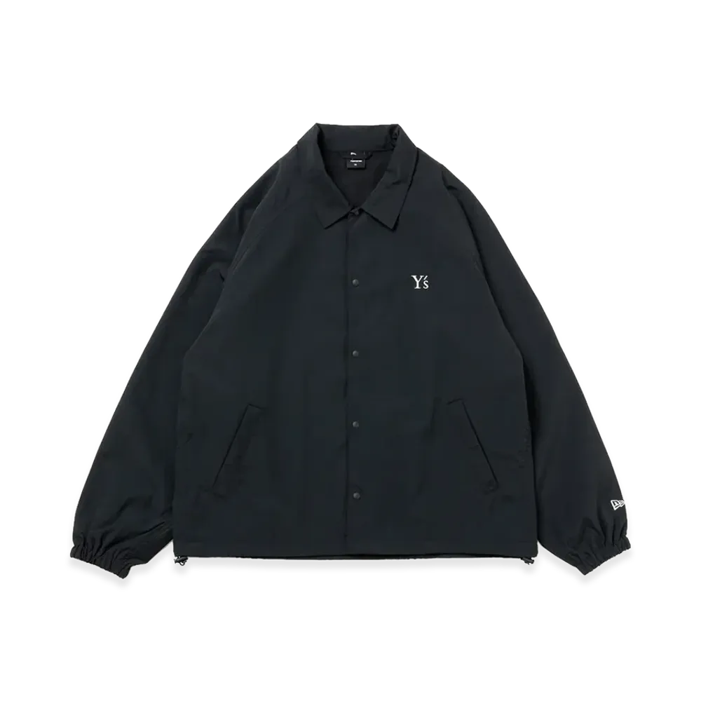 NEW ERA x Y's Nylon Coach Jacket FW26 "Black"