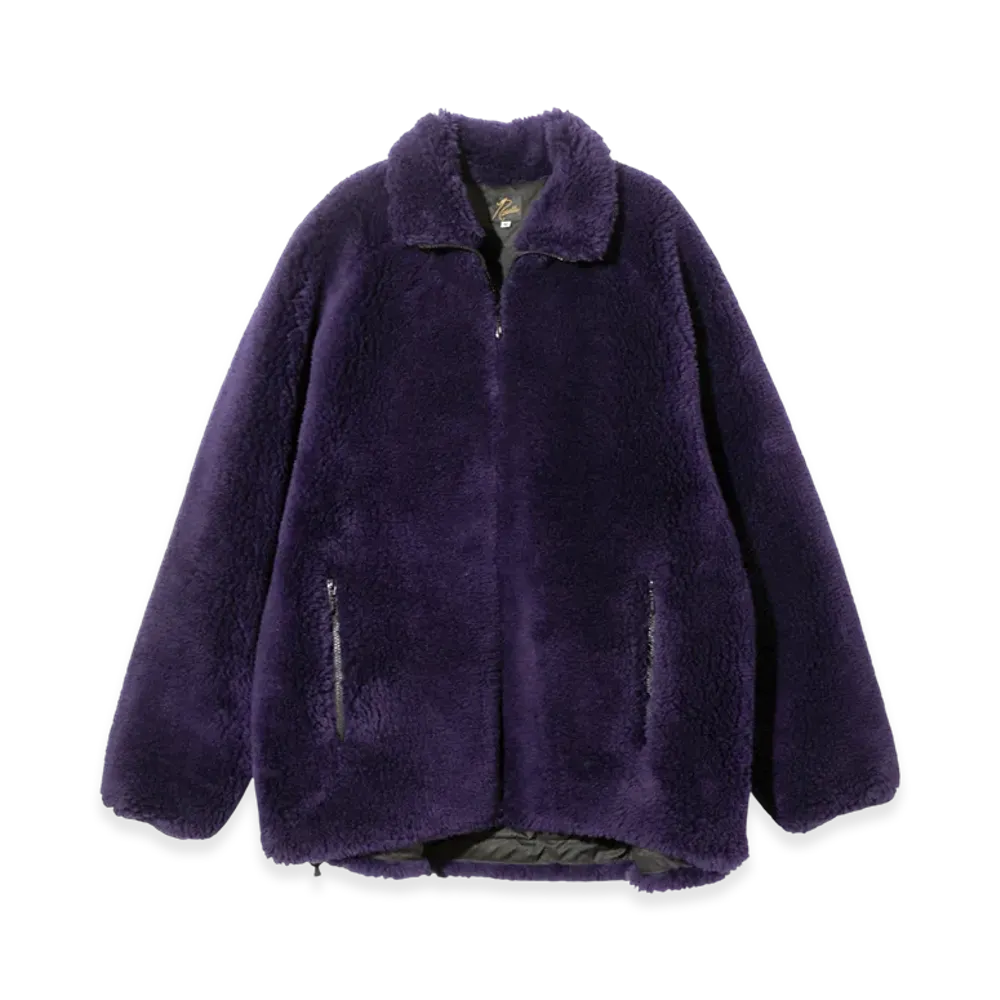 NEEDLES Fur Jacket - Acrylic Pile "Purple"