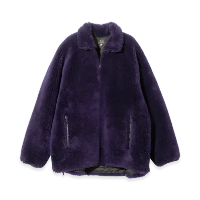 NEEDLES Fur Jacket - Acrylic Pile "Purple"
