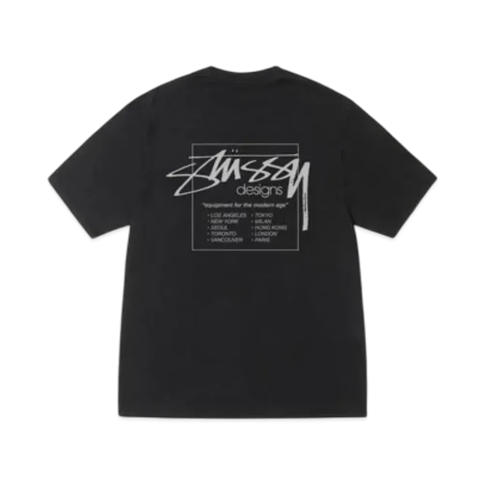 Stussy Modern Age Tee Pigment Dyed "Black"