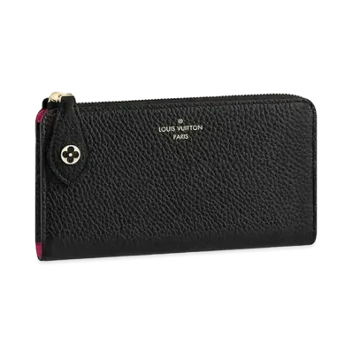Louis Vuitton Comete Wallet Taurillon Leather "Noir"