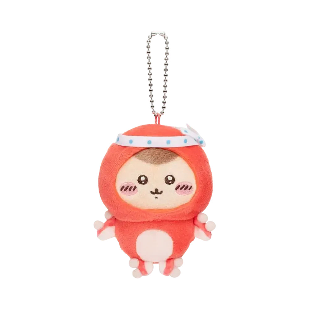 Gray Parka Service -Chiikawa Octopus Squid Kuji- D Prize Octopus Squid mascot Kurimanju