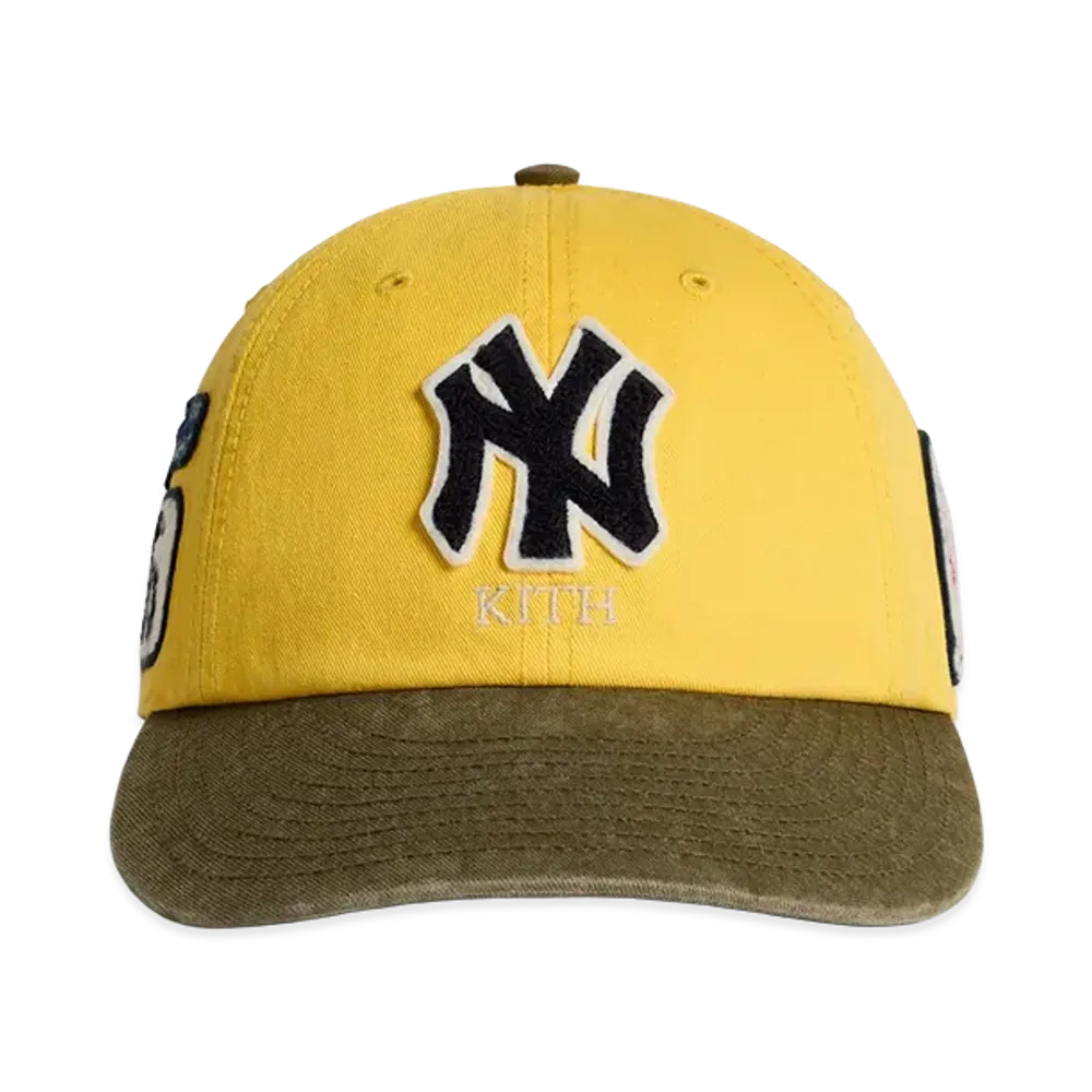 Kith x '47 x The New York Yankees Clean Up Round Visor Cap "Buzz"