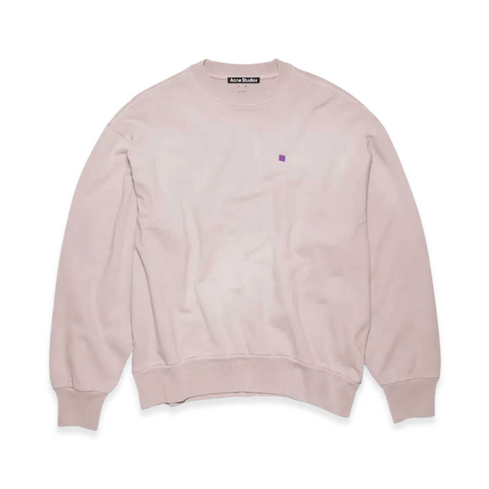 Acne Studios Fiah Crewneck Sweatshirt "Dusty Beige"