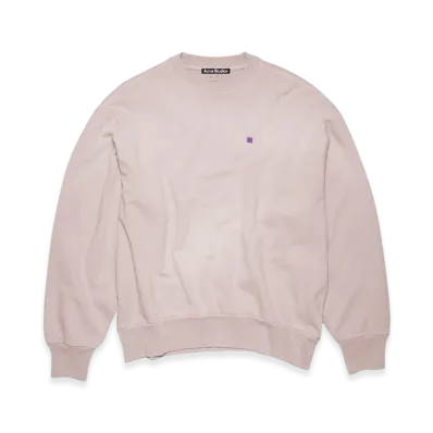 Acne Studios Fiah Crewneck Sweatshirt "Dusty Beige"