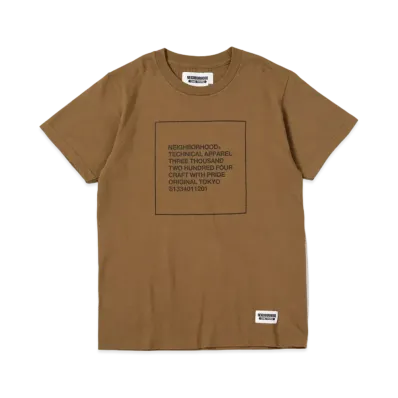 NEIGHBORHOOD OT-1 / C-TEE . SS "Olive Drab"