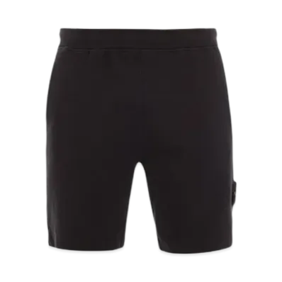Stone Island 65756 Fleece Bermuda Shorts - 23SS "Black"