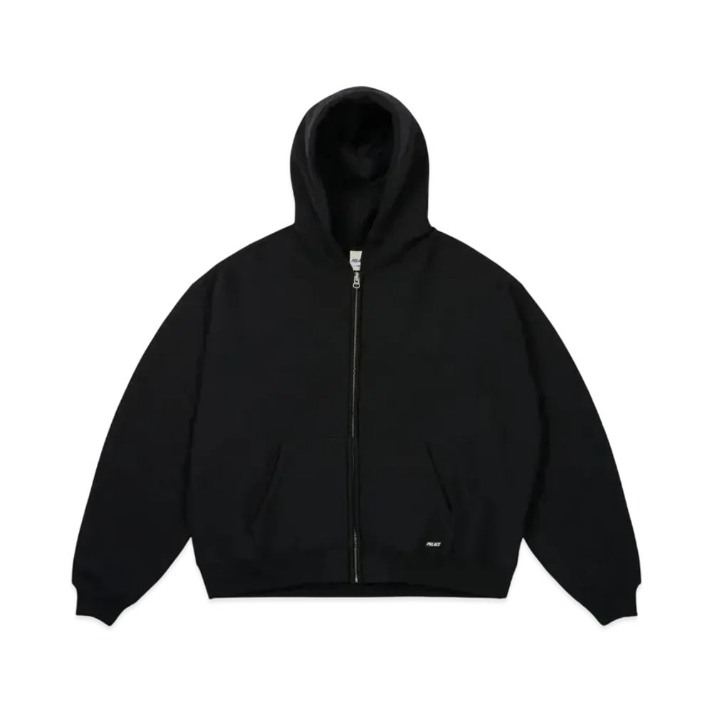 PALACE Unisex Zip Hood "Black"