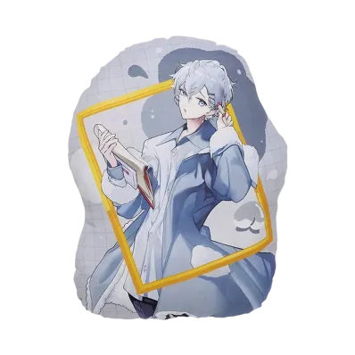 BANDAI "Ichiban Kuji" -Colorful Peach Powerful Art- K Prize Hiro Art Cushion