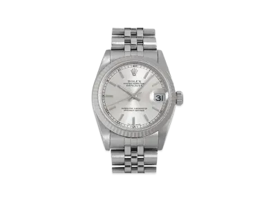 ROLEX Datejust "Silver/Stainless Steel/White Gold"