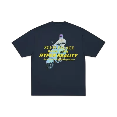 PALACE Sci-Fi Fantasy Email T-Shirt "Navy"
