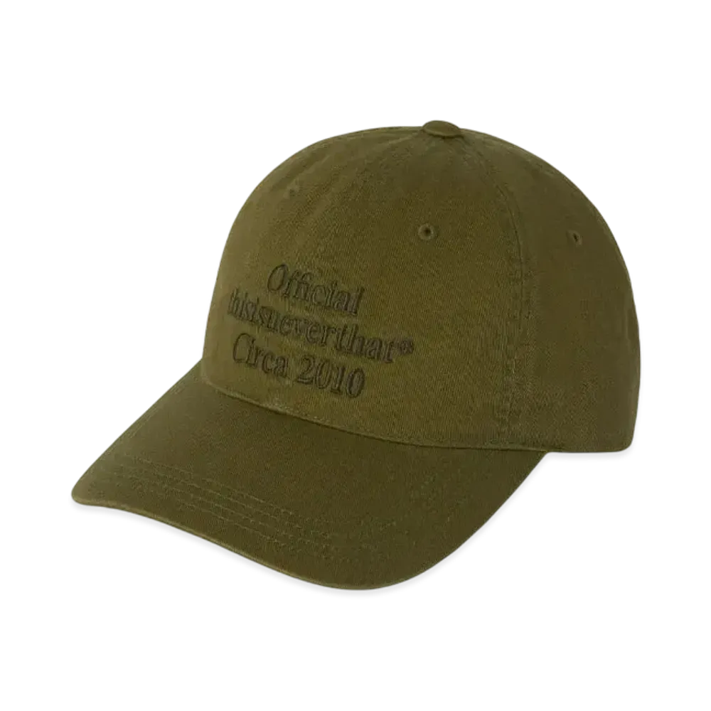 thisisneverthat Times Cap "Olive"