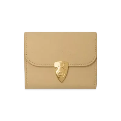 Burberry B Shield Wallet "Sand"