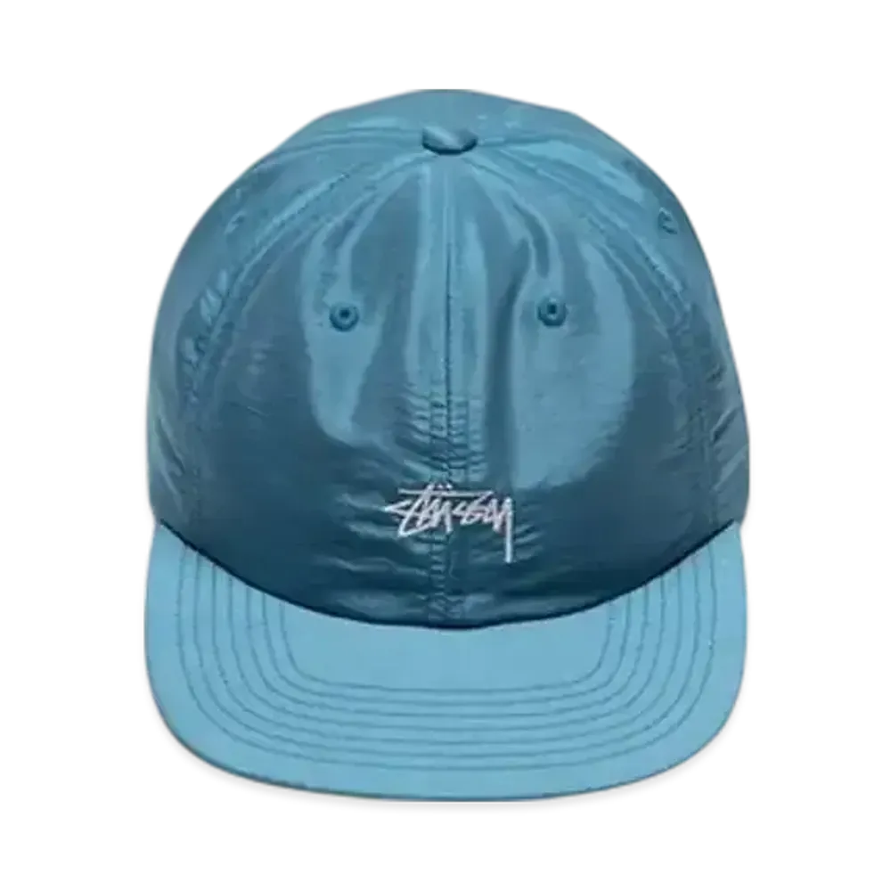 Stussy Iridescent Strapback Cap "Blue"