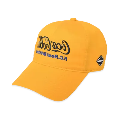 F.C.Real Bristol x Coca-Cola Mirror Logo Cap "Orange"