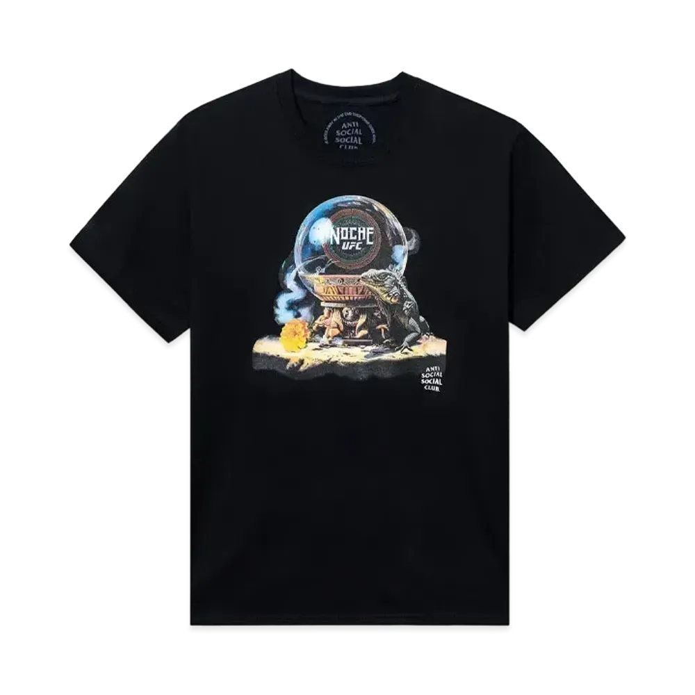 ANTI SOCIAL SOCIAL CLUB x UFC Crystal Sphere Tee "Black"
