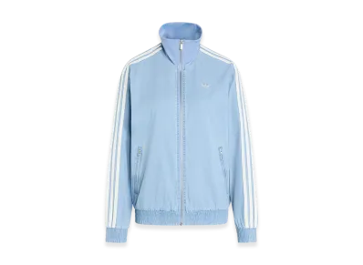 adidas Women's Denim Firebird Track Top "Light Denim"