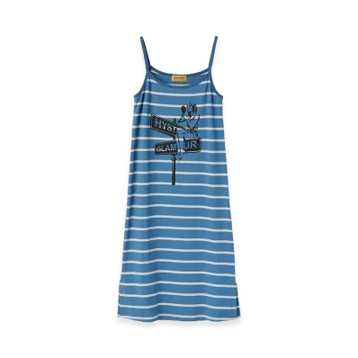 HYSTERIC GLAMOUR Women's HG Intersection Dress "Blue"