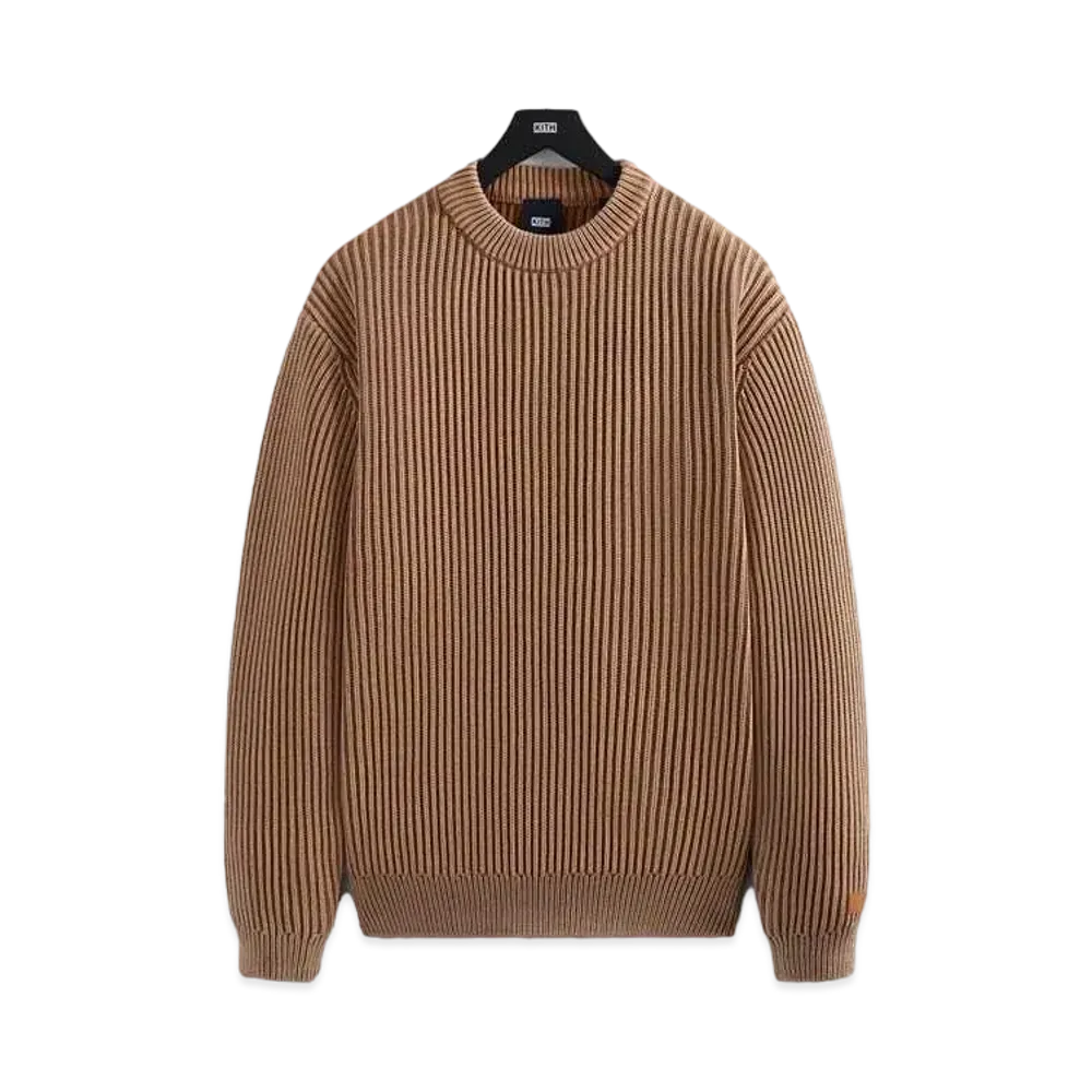 Kith Garment Dyed Meyer Knit Crewneck "Sumo"