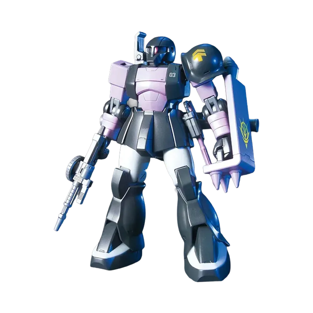 BANDAI "HIGH GRADE" HGUC 1/144 Zaku I Black Tri-Stars Custom