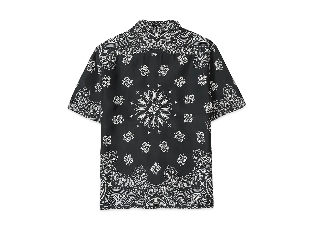 Supreme Bandana Silk S/S Shirt 