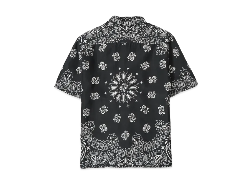 Supreme Bandana Silk S/S Shirt Supreme Bandana Silk S/S Shirt