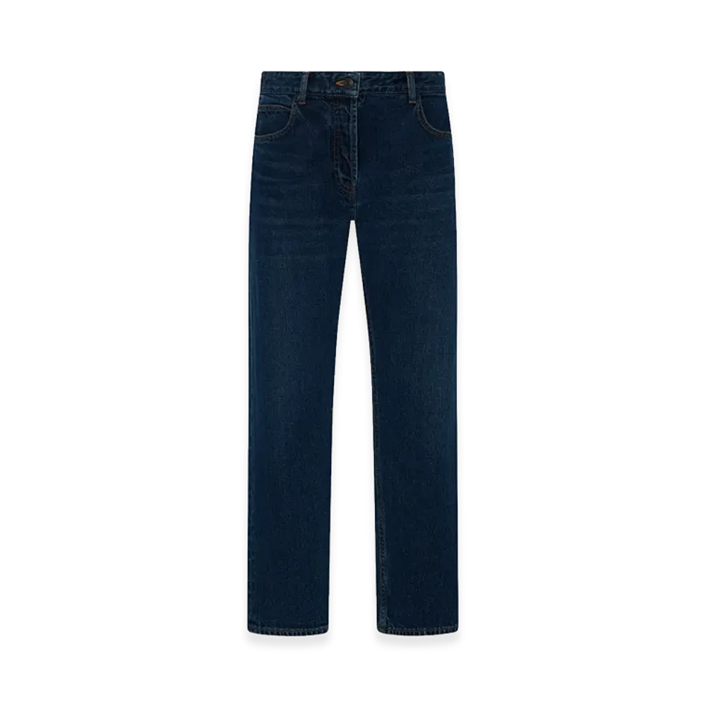 The Row Women's Riaco Cotton Jeans "Indigo"