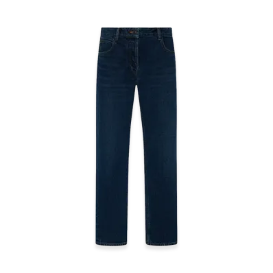 The Row Women's Riaco Cotton Jeans "Indigo"