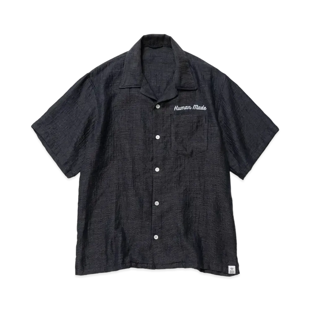 HUMAN MADE CHAMBRAY GAUZE ALOHA SHIRT "Navy"