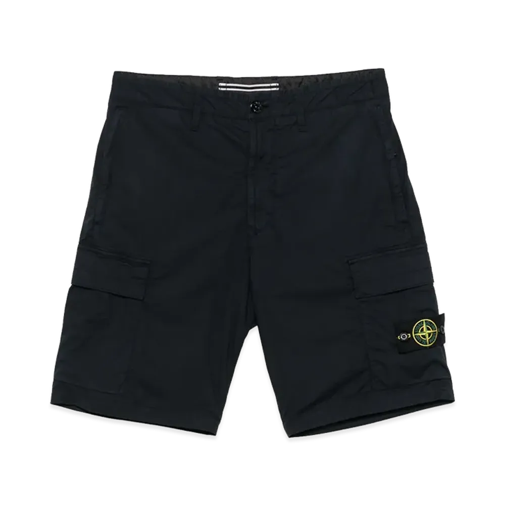 Stone Island Cotton Shorts "Blue"
