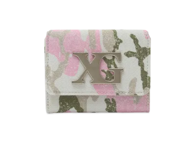 X-Girl XG Emblem Clasp Mini Wallet "Pink"