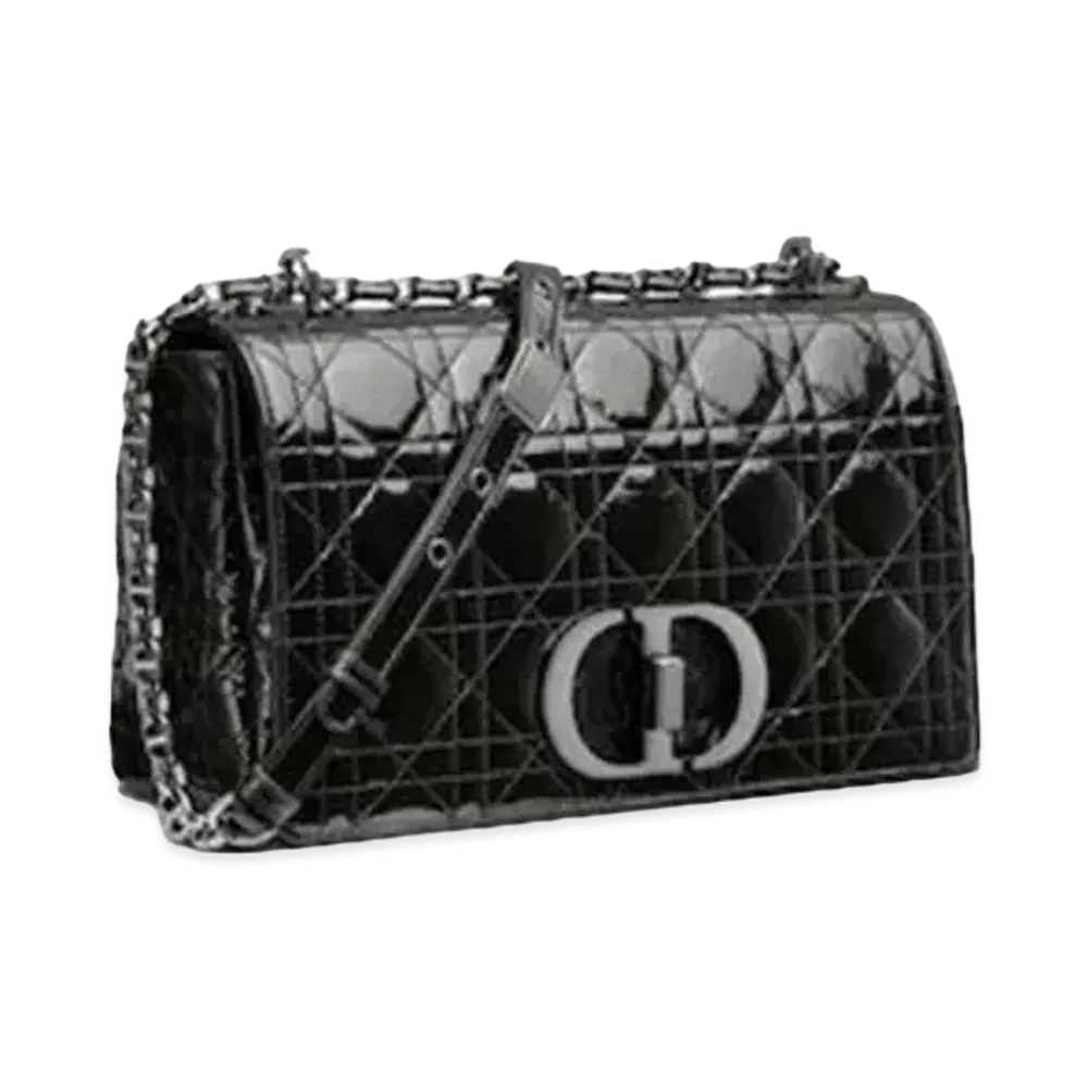 Dior Medium Dior Caro Bag "Black"