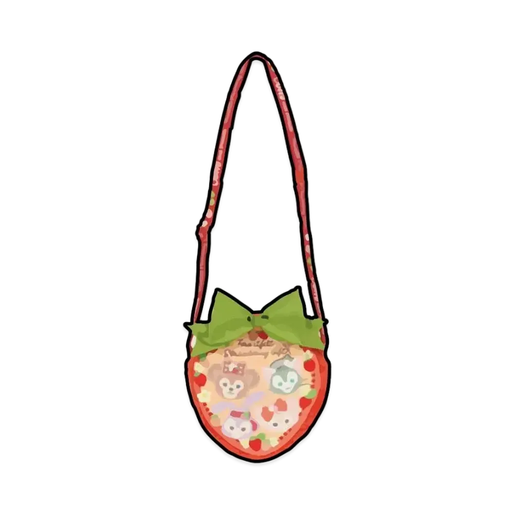 Disney Heartfelt Strawberry Gift Shoulder Bag "Multi"