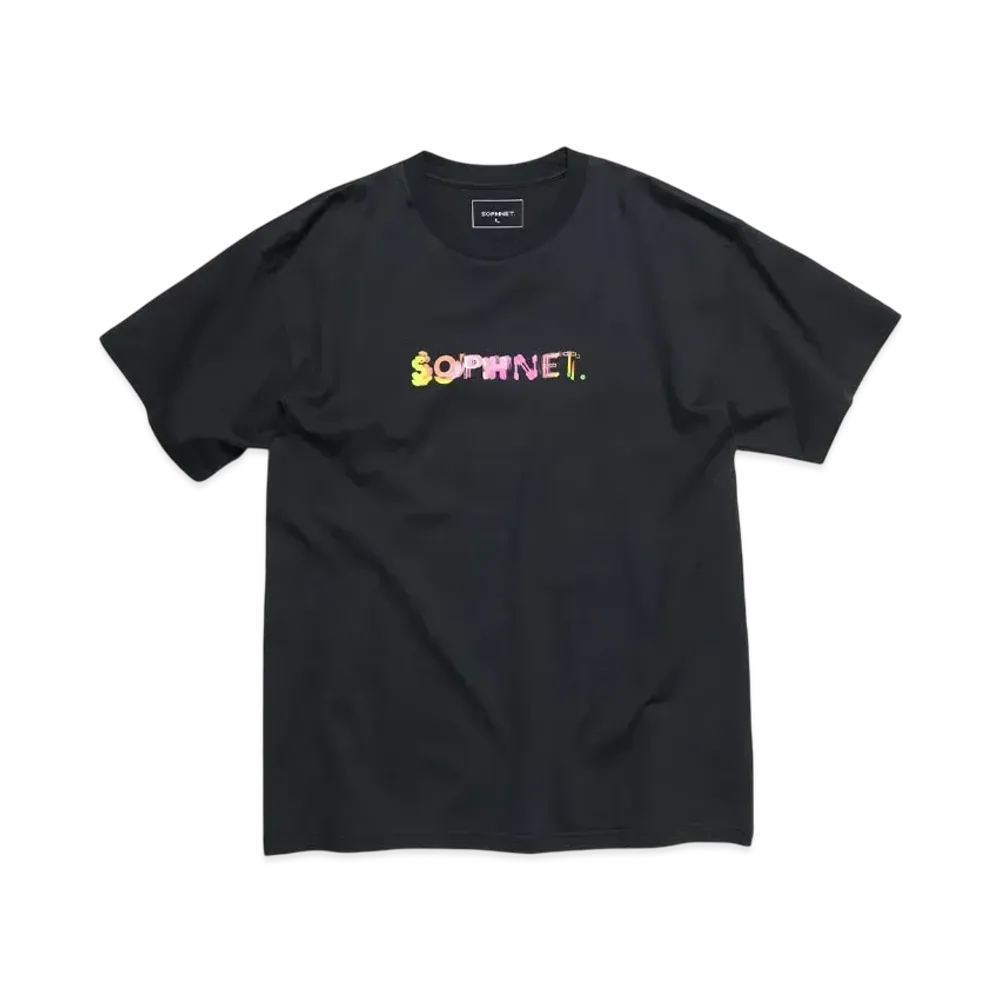 SOPHNET. Simon Taylor: Flower Tee "Black"