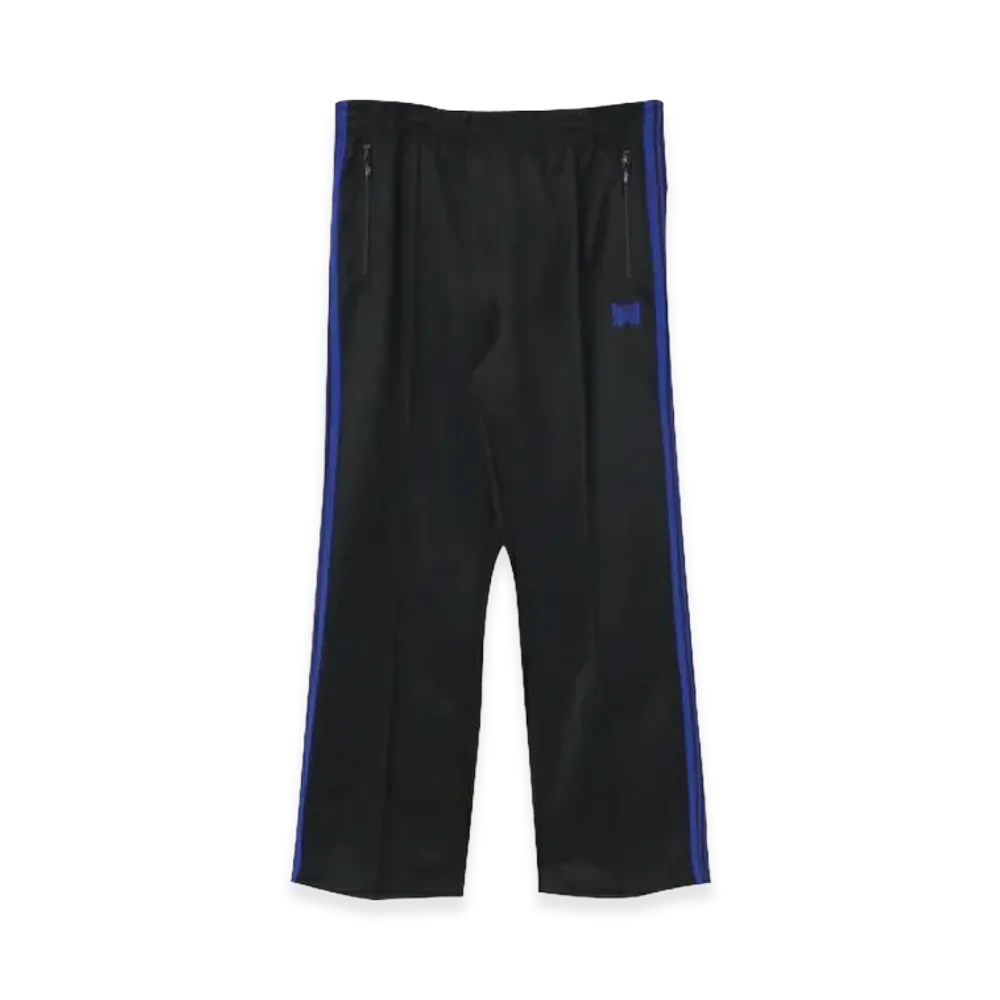 NEEDLES x Urban Research Track Pants Poly Smooth "BlackBlue"