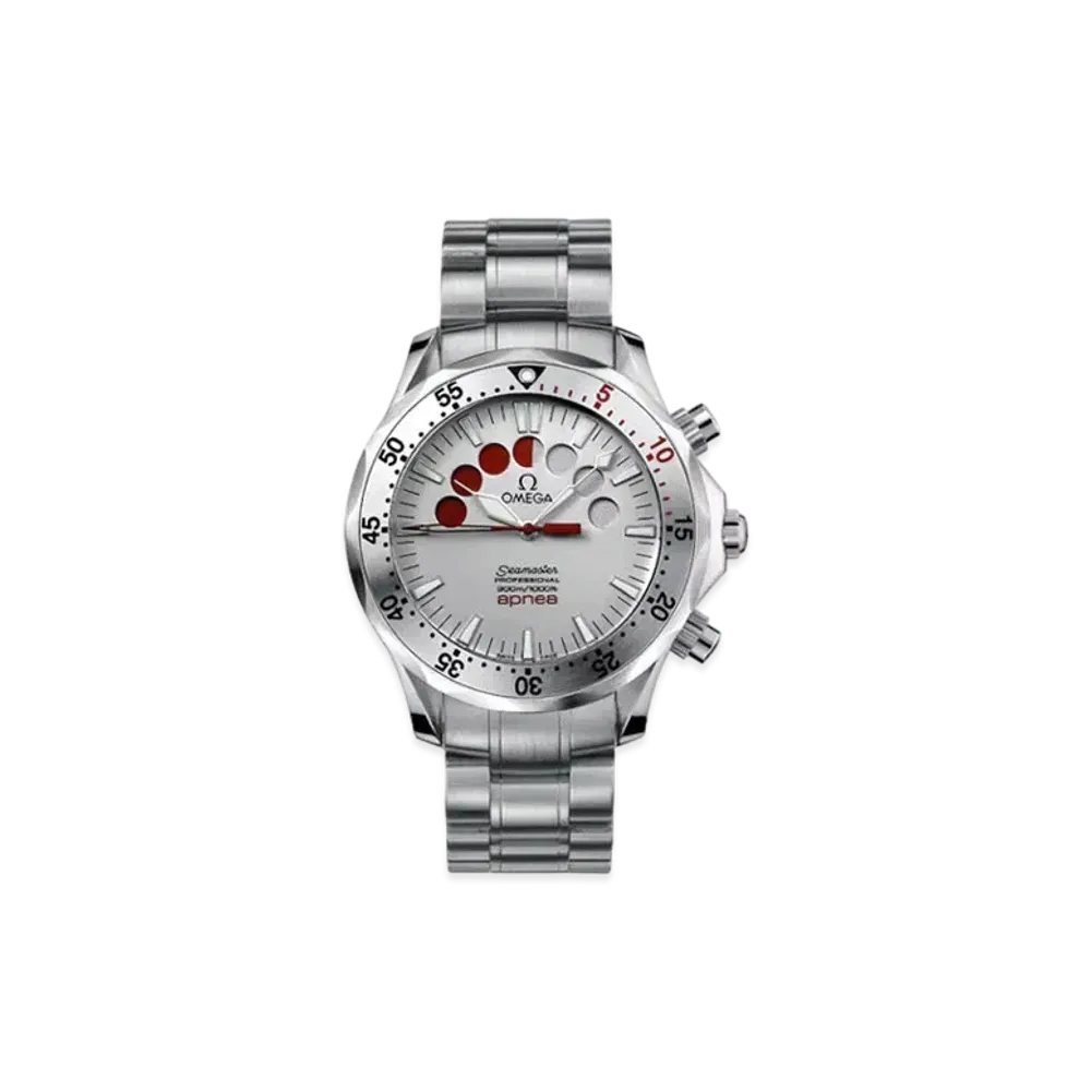 OMEGA Seamaster Apnea Jacques Mayol Chronograph 41.5MM "Stainless Steel/White" 2595.30.00