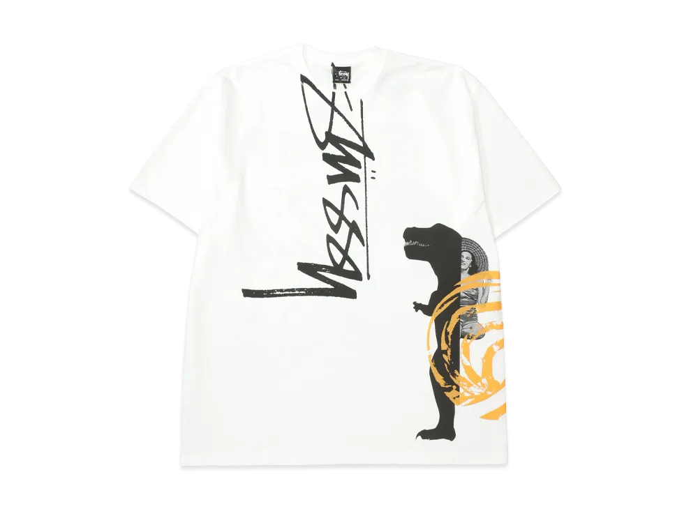 Stussy David Carson Dino Tee "White"