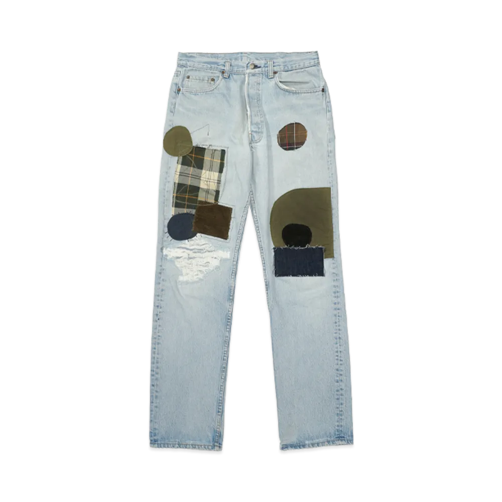Levi’s x Barbour Re-Loved 501 "Blue"