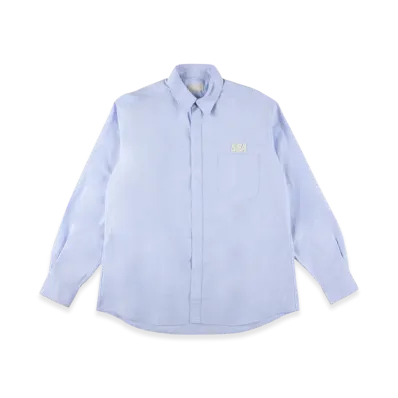 WIND AND SEA Cozy Oxford Shirt "Light Blue"