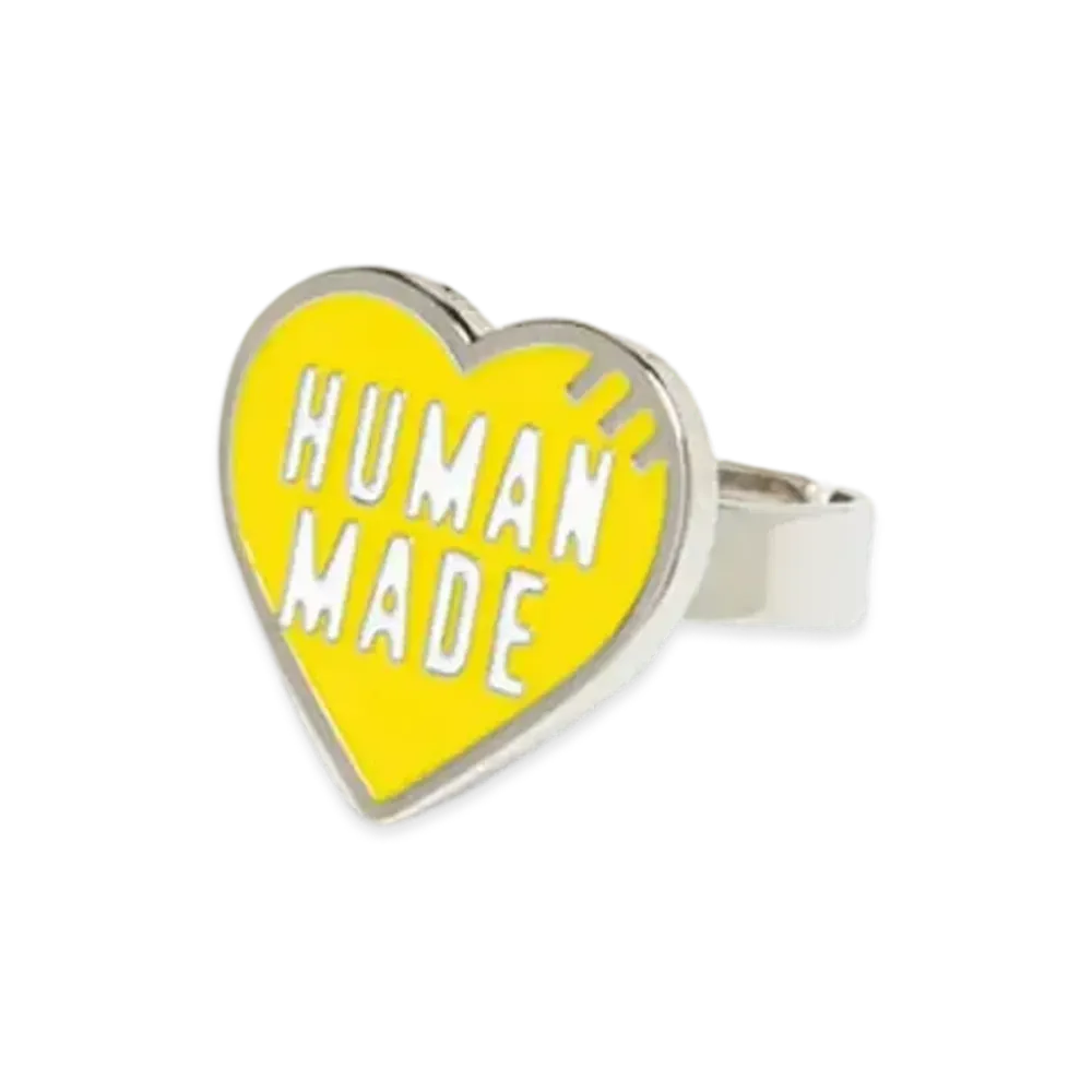 HUMAN MADE HEART RING "Yellow"