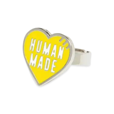 HUMAN MADE HEART RING "Yellow"